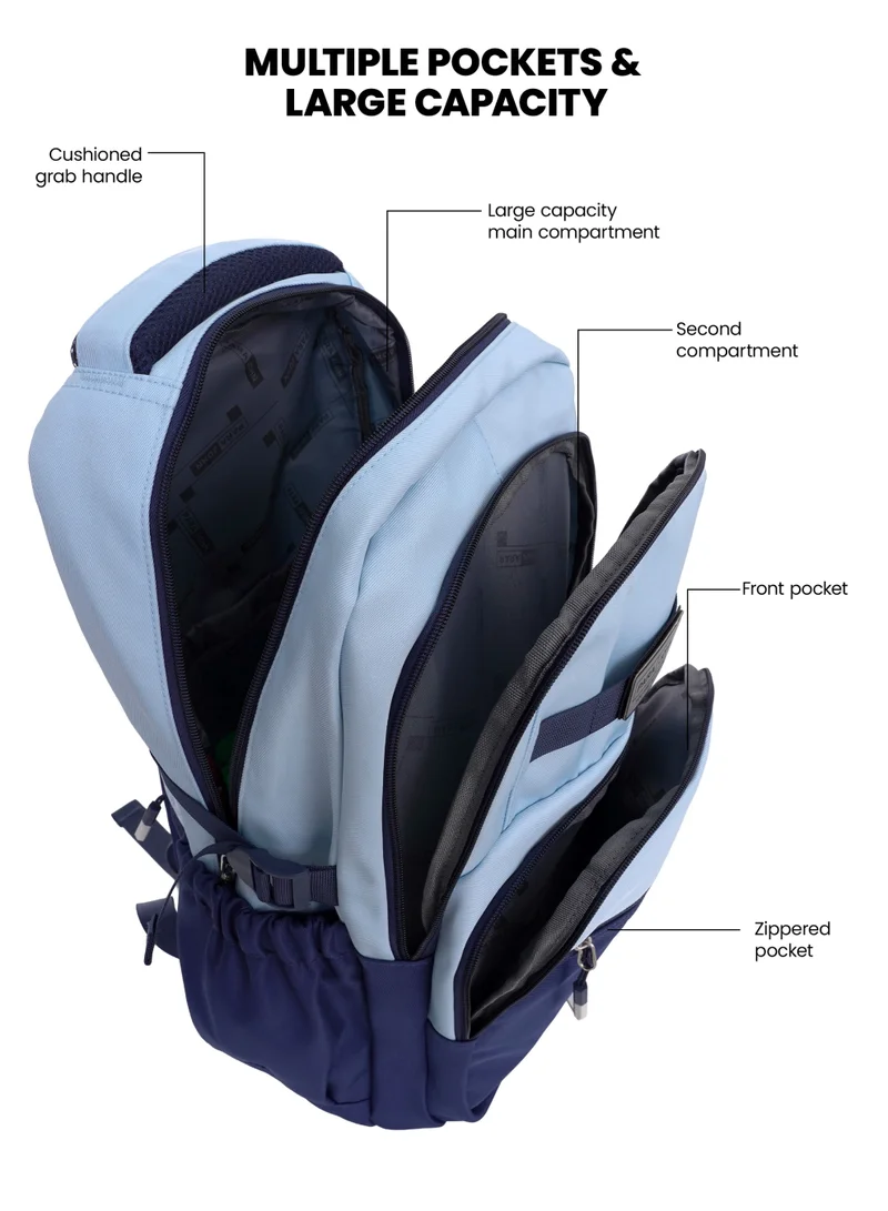 PARAJOHN  Parajohn Junior 20L School Backpack for Kids – Lightweight Polyester Bookbag with Hidden Back Pocket  | Best Price UAE